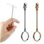 AIEX 2pcs Cigarette Holder Ring Lady Elegant Protect Your Finger Smoker Holder Ring for Men and Women