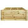 Toshilian Carré Potager de Jardin, Potager Surélevé Lit de Jardin Surélevé Jardinière Surélevé Lit surélevé 150x100x40 cm Bois i