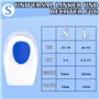 3 Paires Talonnettes en Gel Epine Calcaneenne Silicone Talonette, Soulage Douleurs Pieds Semelle Talon, Tendinite et Fasciite Pl