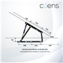 Set de 2 Charnières pour Lit Coffre avec Ressorts de 900N - Idéal pour Lit Coffre de 105 cm - Système de Rondelles en Nylon Anti