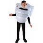 Rubies Costume officiel Skibidi pour enfant avec toilettes gonflables, taille unique