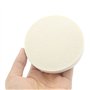 6 grands mélangeurs de maquillage blancs – Éponge de maquillage double usage sèche et humide – éponge ronde pour fond de teint l