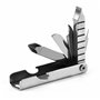 Mini outil multifonction 8 en 1 - Pliable - En acier inoxydable - Porte-clés - Petit tournevis - Outil de poche portable