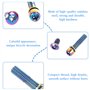 Boulon de Tige de Vélo 24 Pcs M5 Boulon de Frein de Vélo en Acier Inoxydable Vis de Vélo Hexagonale Vis de Fixation de Tige de V