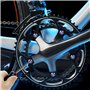 Boulon de Tige de Vélo 24 Pcs M5 Boulon de Frein de Vélo en Acier Inoxydable Vis de Vélo Hexagonale Vis de Fixation de Tige de V