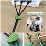 Prmape 60 Pieces Support Plante Grimpante, Plantes Grimpantes Clips de Fixation Vigne, Clips pour Plantes Grimpantes Auto-adhési