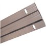 Taskar Barre de suspension robuste pour image et miroir 1 m de mètre 1000 mm + niveau facile