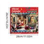 Calendrier de l'Avent de Noël 2024 | Puzzle de Noël 24 boîtes 1008 pièces Puzzle Calendrier de l'Aven