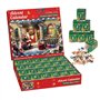 Calendrier de l'Avent 2024,Calendrier de l'Avent de Noël 2024 | Puzzle de Noël 24 boîtes 1008 pièces Puzzle Calendrier de l'Aven
