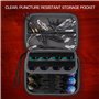 USA Gear Étui pour Flechette à Coque Rigide Peut Contenir 8 Fléchettes et Accessoires, Pointes, Tiges et Ailettes - Convient aux