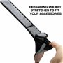 USA Gear TrueSHOT Sangle Appareil Photo Numérique DSLR/SLR, Courroie pour Réflex avec Pochettes de Rangement Rembourrées - Compa
