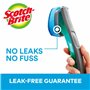 Scotch-Brite Kit de contrôle avancé Anti-Rayures, Comprend 1 Baguette et 6 tampons de Recharge, contrôle du Savon avec Un Bouton