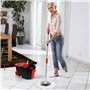 système de seau rotatif à 360° avec 3 têtes de rechange en microfibre