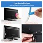 Hually LED TV Lightstrip, 2M(2x60cm+2x40cm) LED Ruban, RGB 5050 16 Couleurs et 4 Modes, Bande Lumineux Etanche de Télécommande A