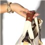 Poignée Protection Étui en Cuir Manches, PARFCO 4 Pièces Portefeuille Valise Poignée Wrap Cuir PU, Sac Poignée Grip Valise Poign
