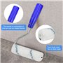 SLTAXAR 5 Éponges de 4", 5 Têtes de Brosse de 4" 1 Bac à Peinture Mini Rouleau Mousse Petit Rouleau Peinture Petit Rouleau Peint