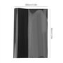Opopark Rouleau Vinyle Thermocollant Noir pour Tissus 30 x 300 cm Flex Thermocollant pour Tissus Facile à Couper & Désherber Vin