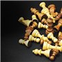 Chessnut Jeu d'échecs Air + électronique, un magnifique échiquier en bois complet avec des reines supplémentaires, des LED, un j