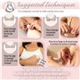 LUMAMA Masseur de lactation - Aide à l'allaitement pour conduits bouchés, augmentation de l'approvisionnement en lait maternel, 