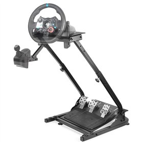 Steering Wheel Stand Foldable fit Foldable Racing Wheel Stand with Adjustable Height Angle for Logitech G29/G920/G923