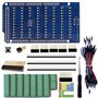 Treedix Bloc de bornes à vis Breakout Shield Module Expansion Board Module Breakout Compatible avec Arduino MEGA-2560