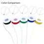 Treedix Kit de fils électroniques 30 AWG - Kit de fil de crochet - Fil électrique de 30 mètres - Câble d'enroulement en cuivre é