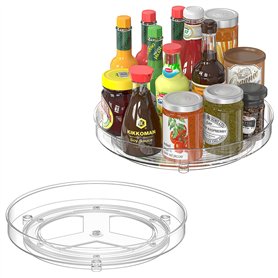 Radikor Lot de 2 Plateau Tournant