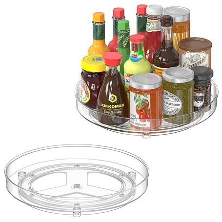 Radikor Lot de 2 Plateau Tournant