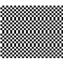 Ruban pour gâteaux Checkered Flag NOIR comestible - 4 pièces de 24cm x 5cm adapté aux gâteaux jusqu'à 30 cm à manger avec - déco