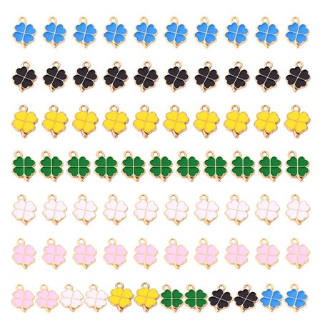 0XBIT Breloque à Quatre Feuilles