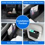 Poubelle de Voiture Petite Poubelle Pliable Voiture Boîte de Rangement Voiture Mini Poubelle Portable Accessoires de Voiture Int