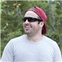 Spy Mixte Logan Lunettes de Soleil, Soft Matte Black, Talla Única
