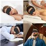 50 Pièces Masque de Nuit, Masque pour les Yeux Doux pour Bloquer le Soleil et la Lumière lorsque vous Dormez, Pack Individuel Ma