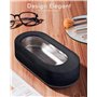 mfa® | Appareil de nettoyage par ultrasons pour lunettes de vue, bijoux en argent (bain d'argent) | Bac à ultrason pour verres, 