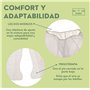 Xara - (Lot 10) Pantalon de Pressothérapie Jetable Taille XL (Blanc) - Hypoallergénique, Respirant, Écologique - Parfait pour la