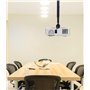 Eovymovy Support de projecteur de plafond, porte projecteur de plafond, projecteur pour maison, bureau, support réglable pour pr