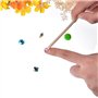 100 Pièces Bâtons de Bois Orange Stick Cuticule des Ongles pour Poussoir Supprimer Manucure Art Pédicure, 4.3 Pouces