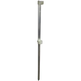 Art pêche Piquet de surfcasting en aluminium anodisé plastique phosphorescent 100 cm.