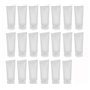 20 PCS Clair Vide Rechargeable En Plastique Doux Tubes Cosmétique Échantillon Bouteilles Bocaux Maquillage Voyage Conteneurs (30