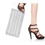 6 Feuilles (24PCS) Effacer Silicone Adhésif Mince Bande Anti-usure Pied arrière autocollants Haute Talon Chaussures Coussin Soin