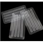 6 Feuilles (24PCS) Effacer Silicone Adhésif Mince Bande Anti-usure Pied arrière autocollants Haute Talon Chaussures Coussin Soin