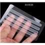 6 Feuilles (24PCS) Effacer Silicone Adhésif Mince Bande Anti-usure Pied arrière autocollants Haute Talon Chaussures Coussin Soin