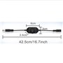 Taikuwu 12V/24V 6A LED Variateur Controleur Ajuster luminosite pour simple Couleur Clair, Noir
