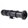 Fotga Super Téléobjectif 420-800 mm f/8.3-16 avec téléconvertisseur 2 x + adaptateur T-AI T2 pour objectif Nikon F DSLR D7500 D7