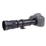 Fotga Super Téléobjectif 420-800 mm f/8.3-16 avec téléconvertisseur 2 x + adaptateur T-AI T2 pour objectif Nikon F DSLR D7500 D7