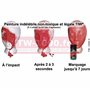 HOERNECKE Spray De Défense Tiw Farb-Gel 40 ML Version Clapet Ou Clip Ceinture Nouvelle Version (Version Clip Ceinture)