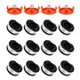 FAOKZE 12 Pack Bobine Fil Coupe Bordure Compatible avec Black et Decker Coupe Bordures