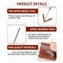 TIDEVAN 33 PCS Kit Reparation Pneu Portable Voiture Outils de Réparation de Pneus Lourds Kit de Réparation de Pneus, Kit Meche P