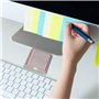 Distributeur de notes adhésives | Support de bloc-notes adhésif avec pochoir – Support de bloc-notes en acrylique résistant à l'
