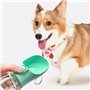 Frasheng Bouteille d'eau pour Chien,Bouteille d'eau Chien 550ML,Gourde de Voyage,Portable Voyage Gourde avec Bouton Lock pour Ch